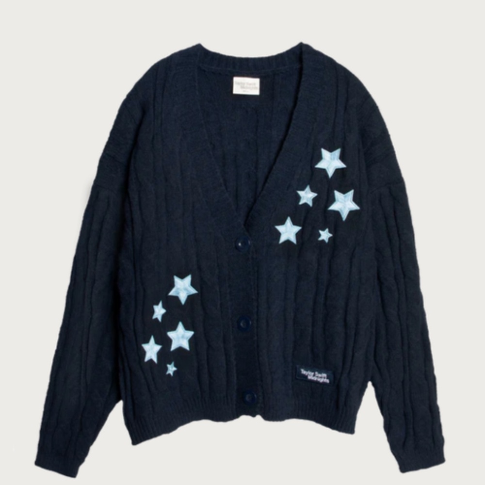 Taylor Swift Midnights Cardigan Authentic Size M/L NWT